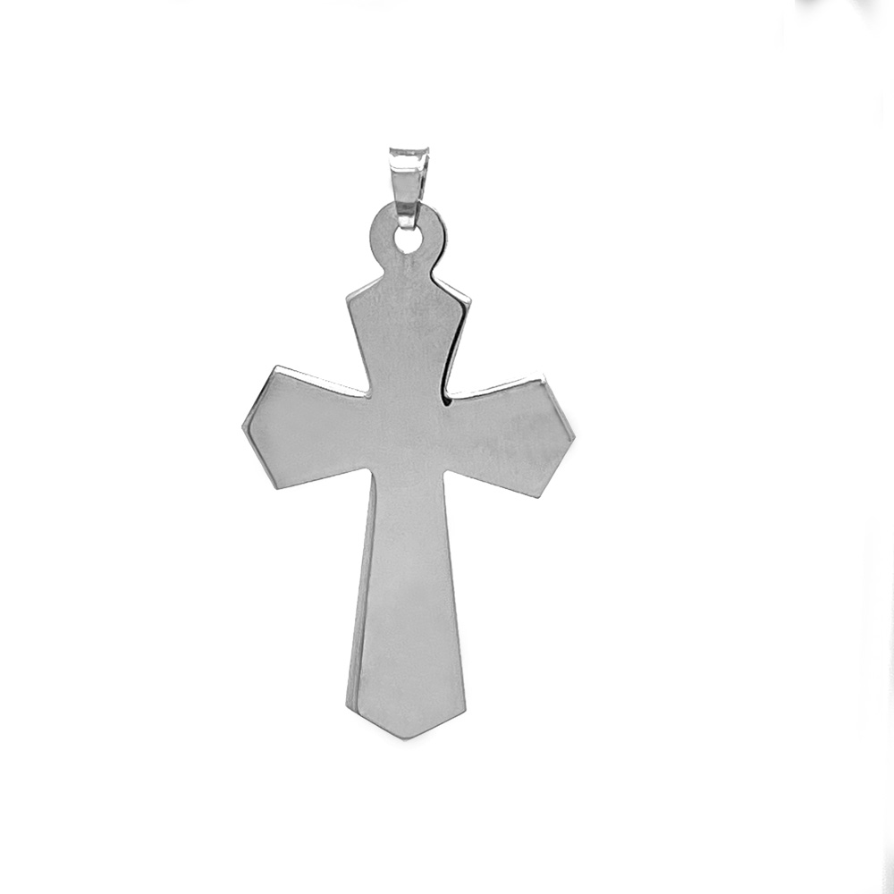 Srebrni obesek križec 7