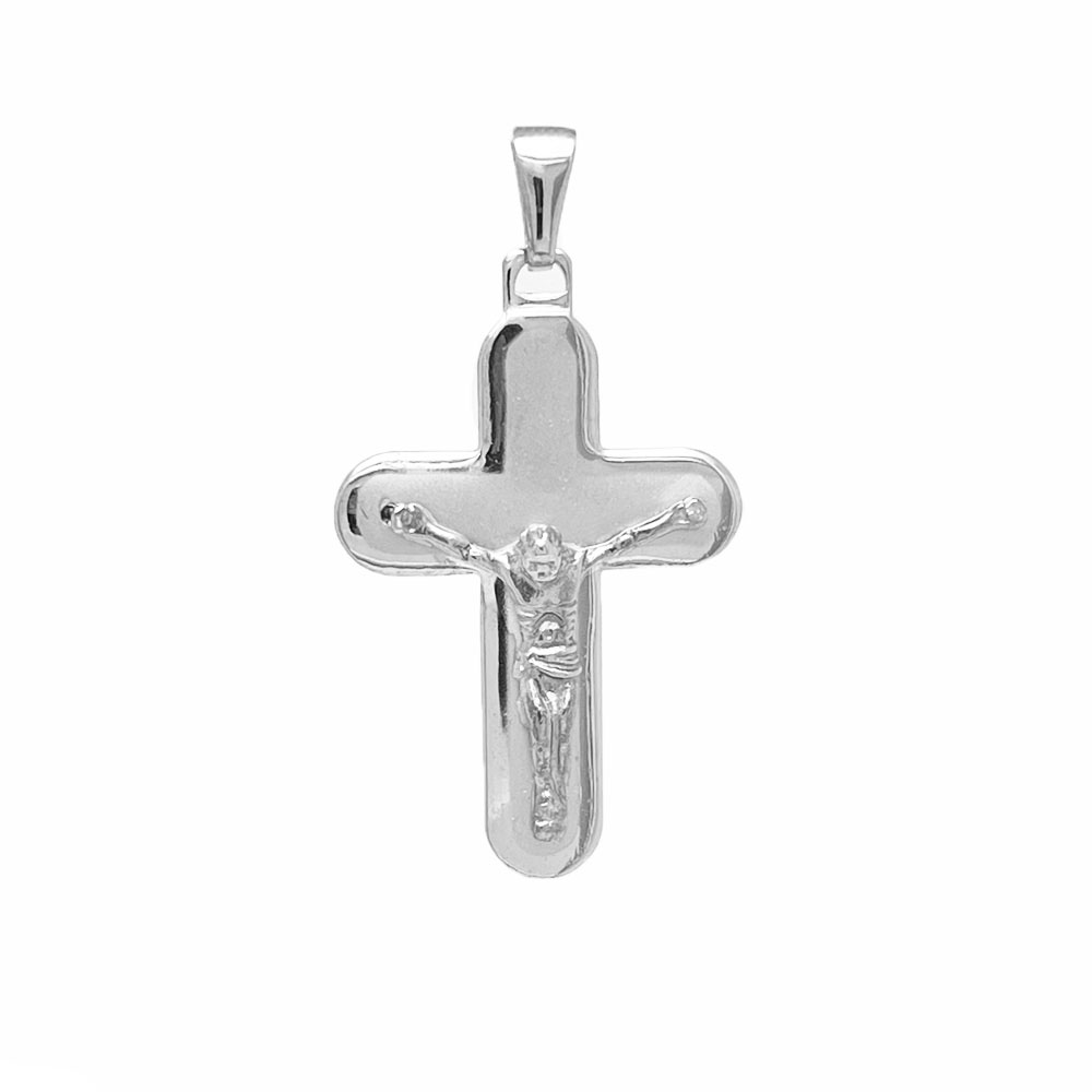 Srebrni obesek križec 10