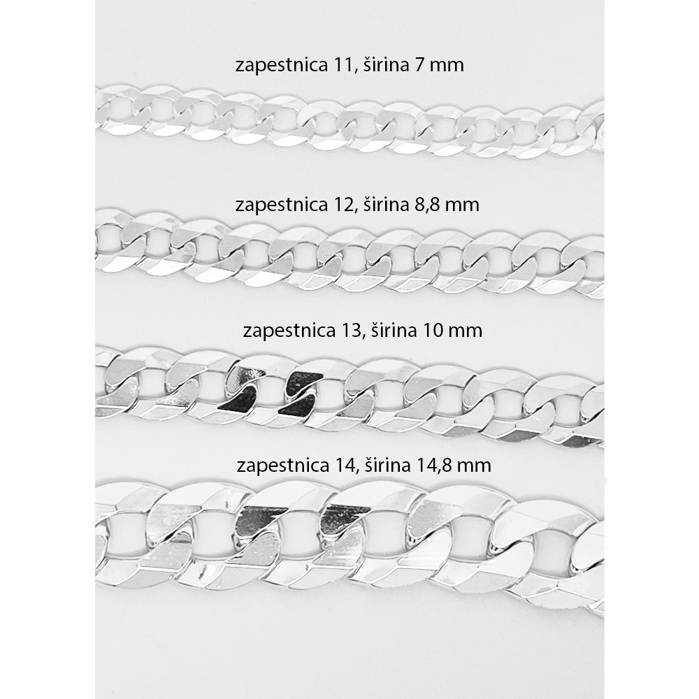 Srebrna zapestnica 11-2